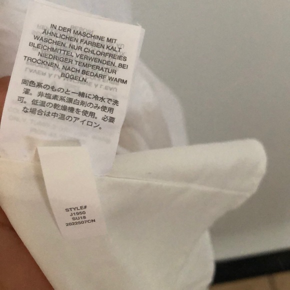 Madewell embroidered dress 👗 white Med NWOT - Picture 6 of 8